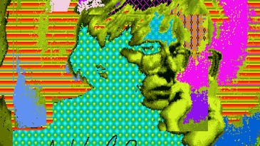 Watch Andy Warhol Create  Digital Image Art With Early Editing Tech